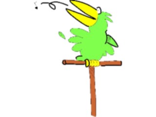 Sticker Custom Preview Image #021122 Animals Cartoons Parrot02