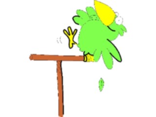 Sticker Custom Preview Image #021124 Animals Cartoons Parrot04