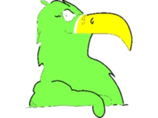 Sticker Custom Preview Image #021127 Animals Cartoons Parrot07