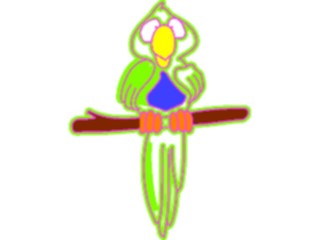 Sticker Custom Preview Image #021132 Animals Cartoons Parrot12