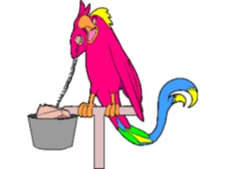 Sticker Custom Preview Image #021148 Animals Cartoons Parroton Phone