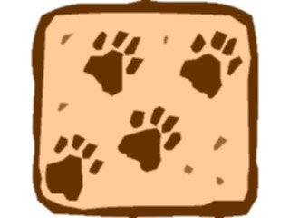 Sticker Custom Preview Image #021158 Animals Cartoons Paw Prints3