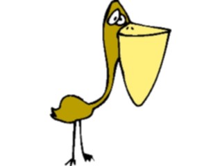 Sticker Custom Preview Image #021164 Animals Cartoons Pelican2