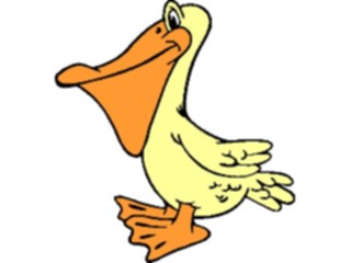 Sticker Custom Preview Image #021166 Animals Cartoons Pelican4