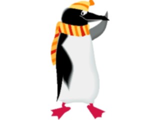 Sticker Custom Preview Image #021192 Animals Cartoons Penguin11