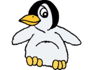Sticker Custom Preview Image #021194 Animals Cartoons Penguin Baby