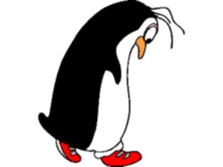 Sticker Custom Preview Image #021206 Animals Cartoons Penguinin Sneakers