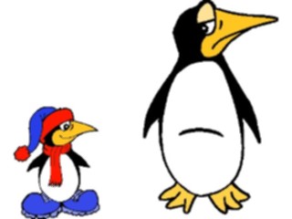 Sticker Custom Preview Image #021233 Animals Cartoons Penguins3