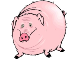 Sticker Custom Preview Image #021267 Animals Cartoons Pig27