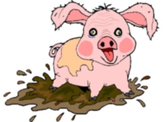 Sticker Custom Preview Image #021336 Animals Cartoons Piglet