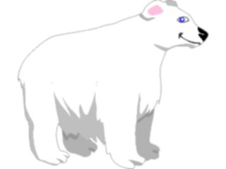 Sticker Custom Preview Image #021349 Animals Cartoons Polar Bear3