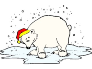 Sticker Custom Preview Image #021350 Animals Cartoons Polar Bear4