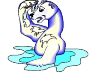 Sticker Custom Preview Image #021351 Animals Cartoons Polar Bear5