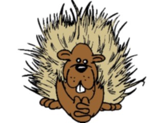 Sticker Custom Preview Image #021374 Animals Cartoons Porcupine5