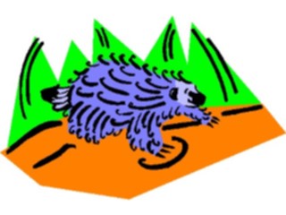 Sticker Custom Preview Image #021377 Animals Cartoons Porcupine8