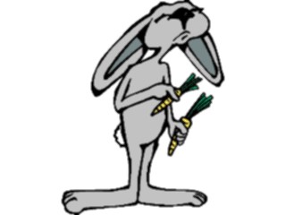 Sticker Custom Preview Image #021421 Animals Cartoons Rabbit03