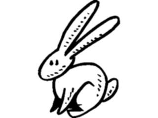 Sticker Custom Preview Image #021429 Animals Cartoons Rabbit11