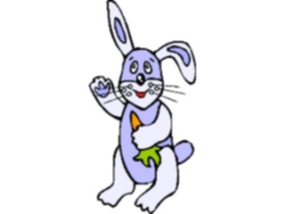 Sticker Custom Preview Image #021444 Animals Cartoons Rabbit26