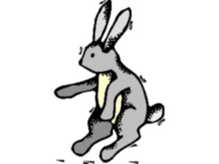 Sticker Custom Preview Image #021454 Animals Cartoons Rabbit36