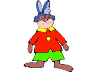 Sticker Custom Preview Image #021459 Animals Cartoons Rabbit41