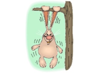 Sticker Custom Preview Image #021479 Animals Cartoons Rabbit Ear Pullups