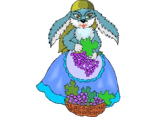 Sticker Custom Preview Image #021500 Animals Cartoons Rabbit Gypsy