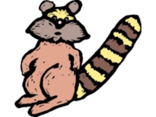 Sticker Custom Preview Image #021615 Animals Cartoons Raccoon7