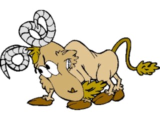 Sticker Custom Preview Image #021630 Animals Cartoons Ram6