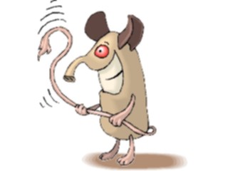 Sticker Custom Preview Image #021645 Animals Cartoons Rat7