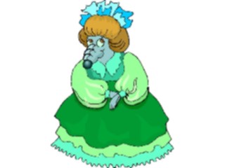 Sticker Custom Preview Image #021664 Animals Cartoons Rat Princess