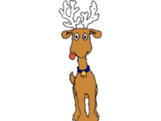 Sticker Custom Preview Image #021678 Animals Cartoons Reindeer