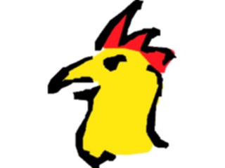 Sticker Custom Preview Image #021720 Animals Cartoons Rooster06