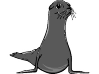 Sticker Custom Preview Image #021760 Animals Cartoons Sea Lion