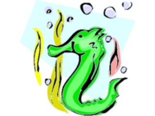 Sticker Custom Preview Image #021779 Animals Cartoons Seahorse6