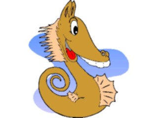 Sticker Custom Preview Image #021780 Animals Cartoons Seahorse7