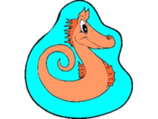 Sticker Custom Preview Image #021781 Animals Cartoons Seahorse8