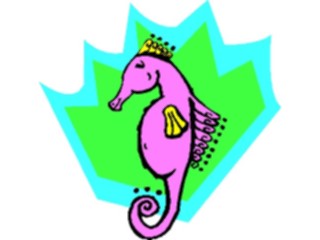 Sticker Custom Preview Image #021782 Animals Cartoons Seahorse9