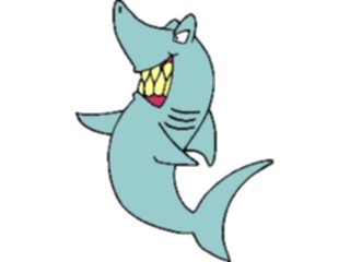 Sticker Custom Preview Image #021814 Animals Cartoons Shark01