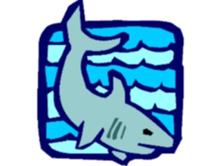 Sticker Custom Preview Image #021825 Animals Cartoons Shark12
