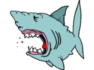 Sticker Custom Preview Image #021836 Animals Cartoons Shark23