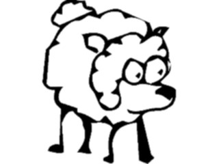 Sticker Custom Preview Image #021850 Animals Cartoons Sheep01