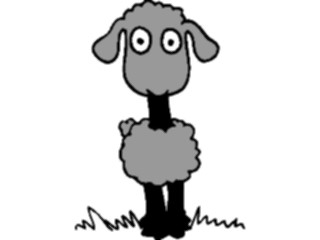 Sticker Custom Preview Image #021852 Animals Cartoons Sheep03