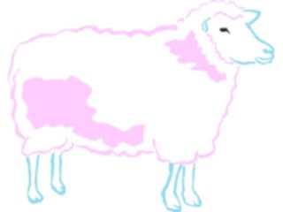 Sticker Custom Preview Image #021855 Animals Cartoons Sheep06