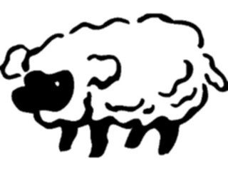 Sticker Custom Preview Image #021856 Animals Cartoons Sheep07