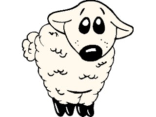 Sticker Custom Preview Image #021857 Animals Cartoons Sheep08