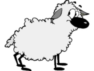 Sticker Custom Preview Image #021859 Animals Cartoons Sheep10