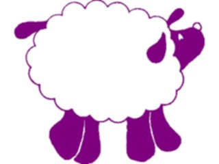 Sticker Custom Preview Image #021860 Animals Cartoons Sheep11