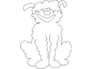 Sticker Custom Preview Image #021865 Animals Cartoons Sheep Dog1