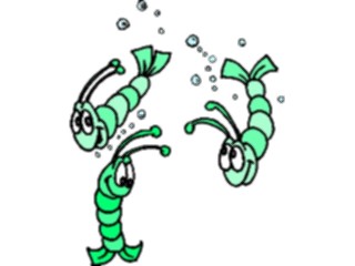 Sticker Custom Preview Image #021878 Animals Cartoons Shrimp