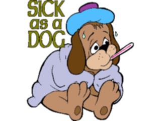 Sticker Custom Preview Image #021879 Animals Cartoons Sickasa Dog